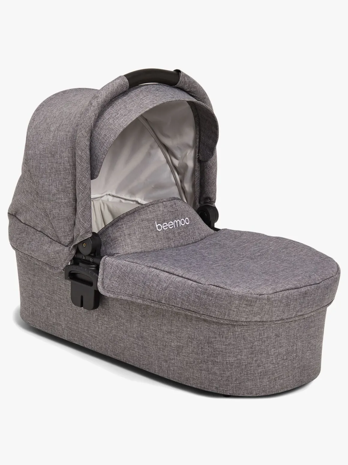 Beemoo Maxi 4 Duovogn inkl. Route i-Size Autostol Baby, Grey Black/Mineral Grey