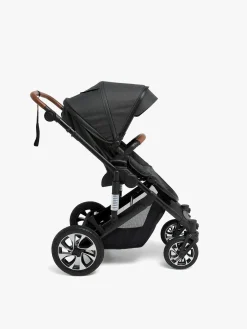 Beemoo Maxi 4 Klapvogn, Black/Black