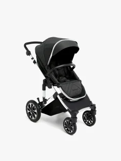 Beemoo Maxi 4 Klapvogn, Black/Silver