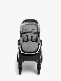 Beemoo Maxi 4 Klapvogn, Grey/Silver