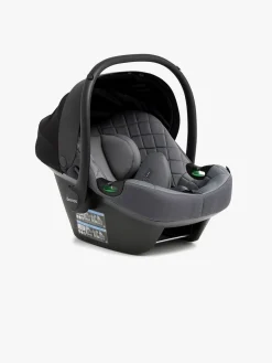 Beemoo Maxi 4 Twin Søskendevogn inkl. Route i-Size Autostol Baby, Grey/Mineral Grey