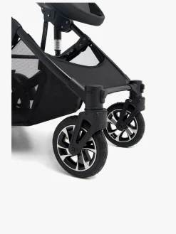 Beemoo Maxi 4 Twin Søskendevogn, Black/Black