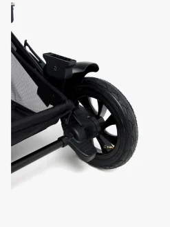 Beemoo Maxi 4 Twin Søskendevogn, Black/Black