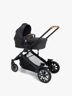 Beemoo Maxi 4 Twin Søskendevogn, Black/Black