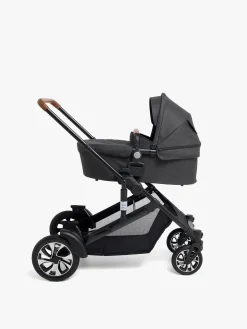 Beemoo Maxi 4 Twin Søskendevogn, Black/Black