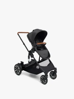 Beemoo Maxi 4 Twin Søskendevogn, Black/Black