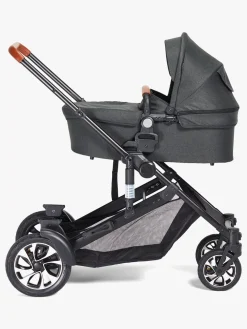 Beemoo Maxi 4 Twin Søskendevogn inkl. Søskendeklapvognsdel, Black/Black