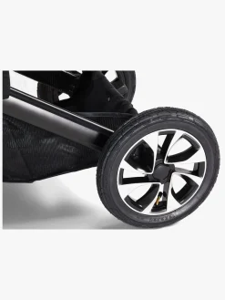 Beemoo Maxi 4 Twin Søskendevogn inkl. Søskendeklapvognsdel, Black/Black