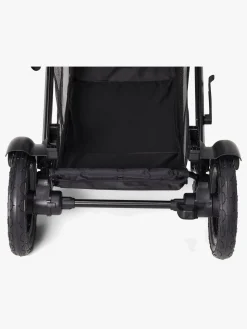 Beemoo Maxi 4 Twin Søskendevogn inkl. Søskendeklapvognsdel, Black/Black