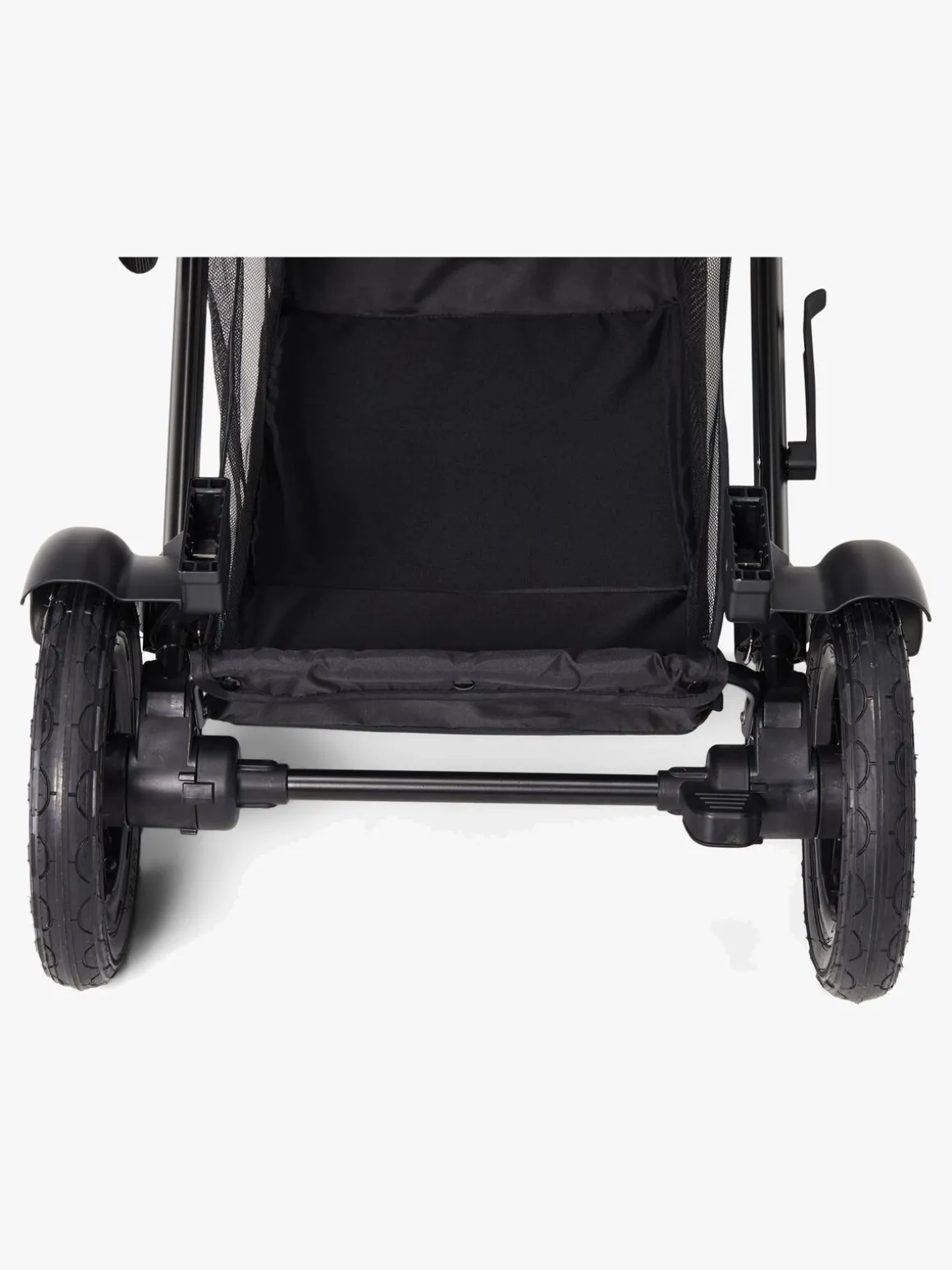 Beemoo Maxi 4 Twin Søskendevogn inkl. Søskendeklapvognsdel, Black/Black