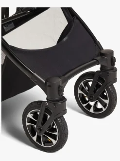 Beemoo Maxi 4 Twin Søskendevogn, Grey Melange/Black