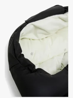 Beemoo Mini Vinterkørepose, Black/Snowflake