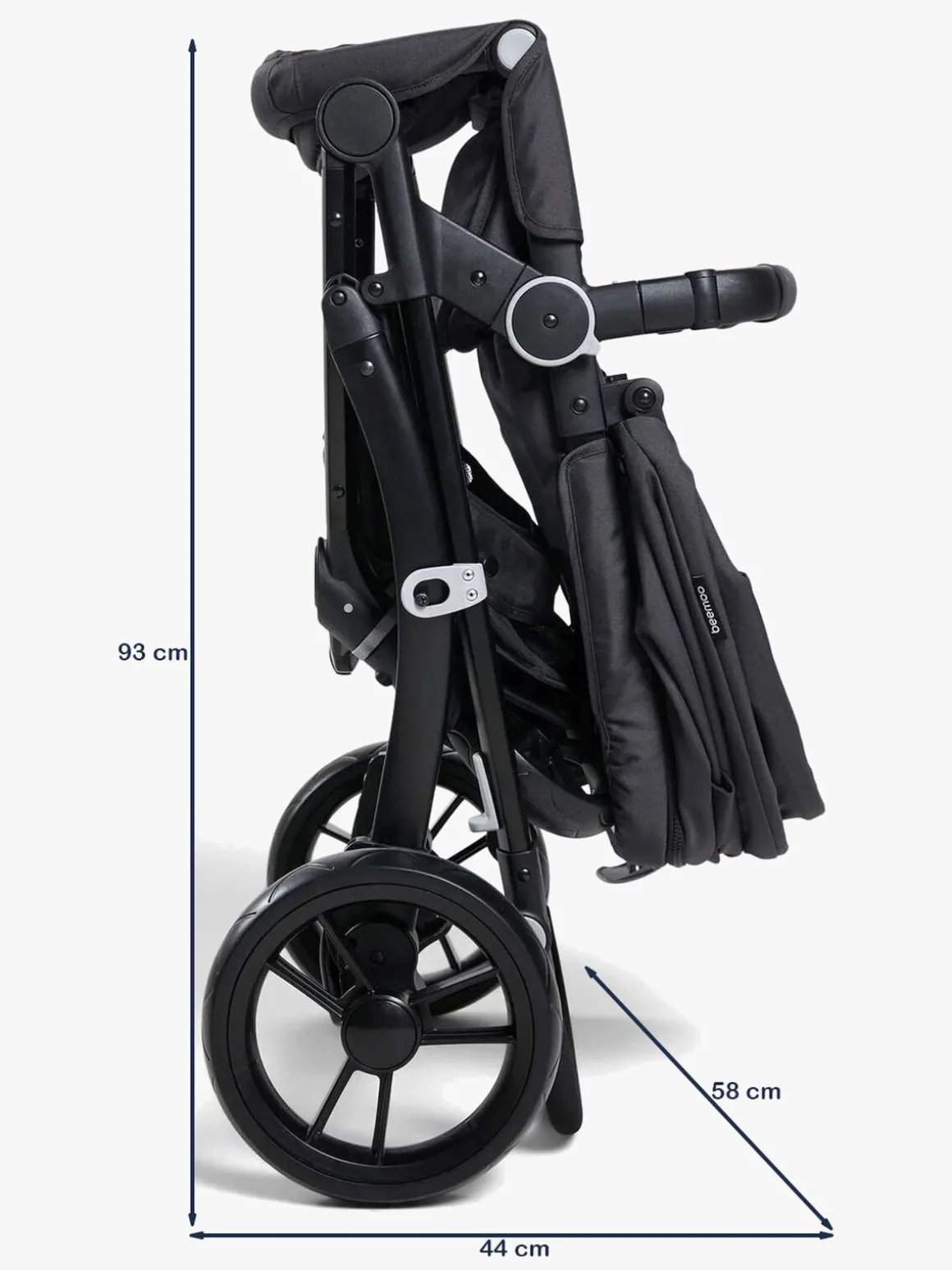 Beemoo Move Duo Kombivogn, Black