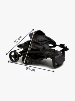 Beemoo Move Shopper Klapvogn, Asphalt