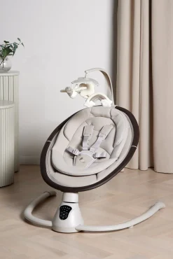 Beemoo PLAY Rocker Low 2 Skråstol, Sand/Wood