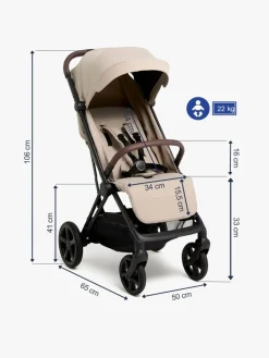 Beemoo Pro Auto 2 Klapvogn, Beige