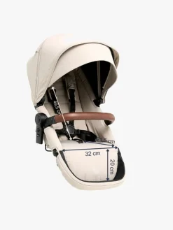Beemoo Pro Max/Pro Multi 2 Søskendesæde, Latte Beige