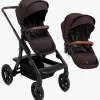 Beemoo Pro Max Søskendevogn, Espresso Brown