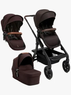 Beemoo Pro Max Søskendevogn inkl. Liggedel, Espresso Brown