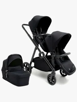 Beemoo Pro Multi 2 Søskendevogn inkl. Liggedel, Coffee Black