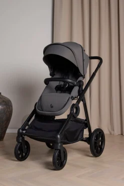 Beemoo Pro Multi 2 Søskendevogn, Mocha Grey