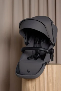 Beemoo Pro Multi 2 Søskendevogn, Mocha Grey