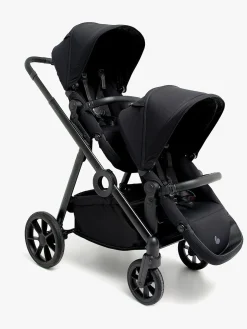 Beemoo Pro Multi 2 Søskendevogn, Coffee Black