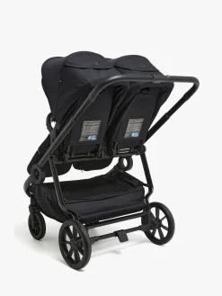 Beemoo Pro Twin 2 Søskendevogn, Coffee Black