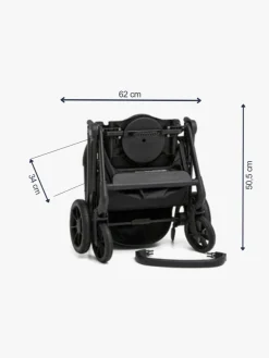 Beemoo Pro Twist Klapvogn, Coffee Black