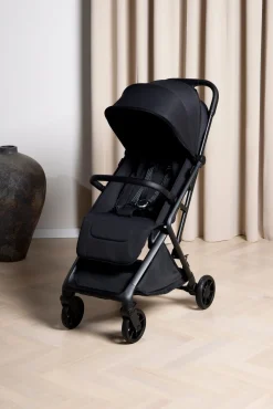 Beemoo Pro Venti Klapvogn inkl. Padded Transporttaske, Coffee Black