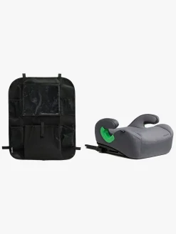 Beemoo Raise 2 i-Size Selepude ISOFIX inkl. Beemoo Smart Organizer, Mineral Grey