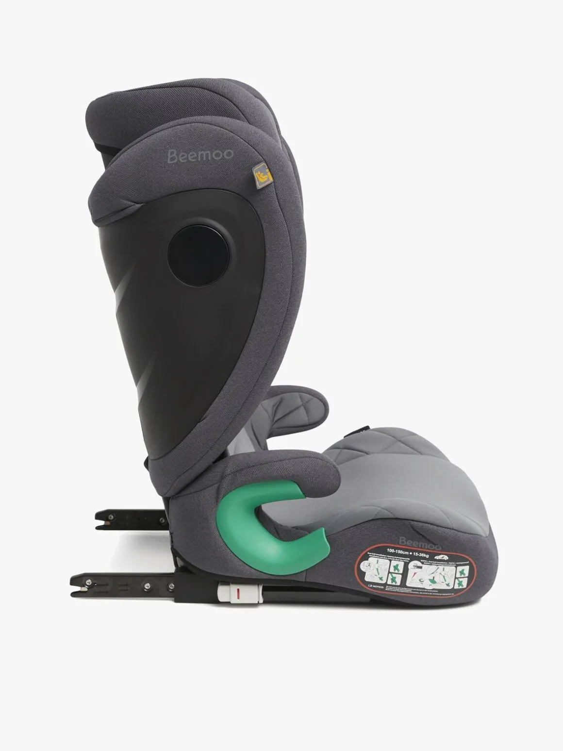 Beemoo Range i-Size Autostol, Mineral Grey