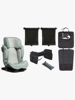 Beemoo Recline i-Size Autostol inkl. Tilbehør, Teal