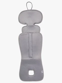 Beemoo Recline i-Size Autostol inkl. Ventilerende Hynde, Black Mesh/Grey