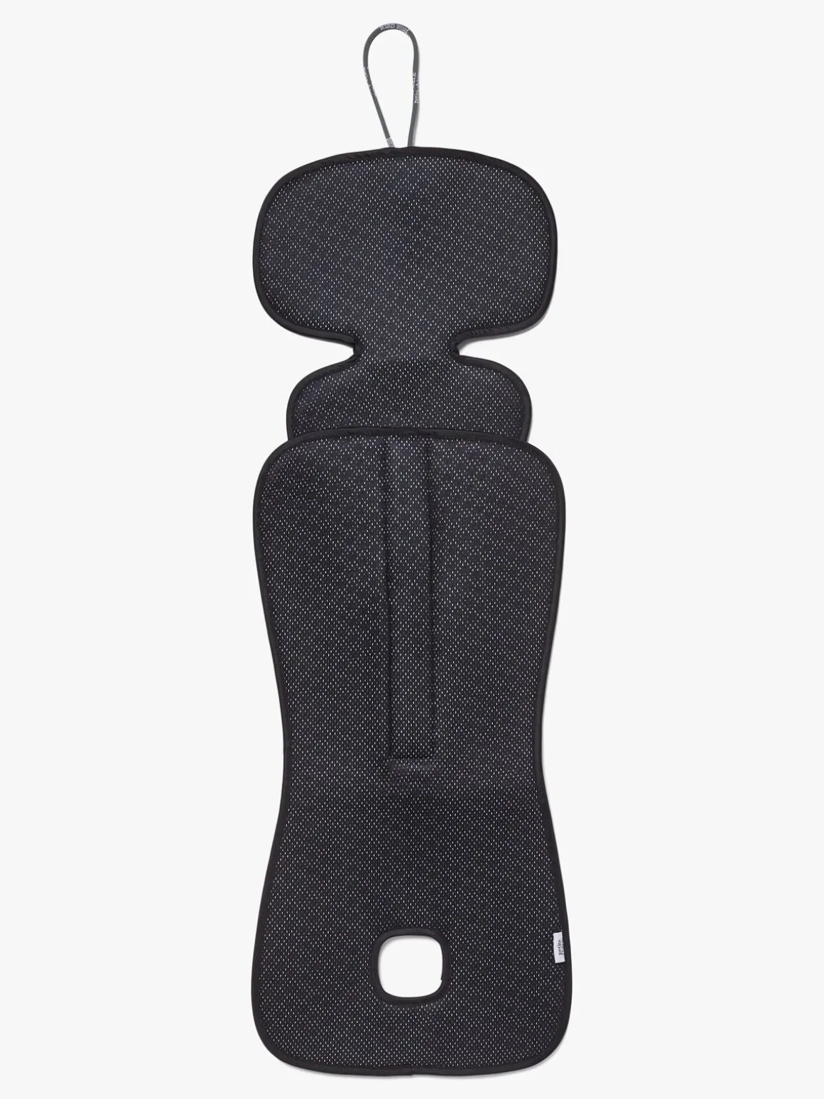 Beemoo Recline i-Size Autostol inkl. Ventilerende Hynde, Black Mesh/Antracit