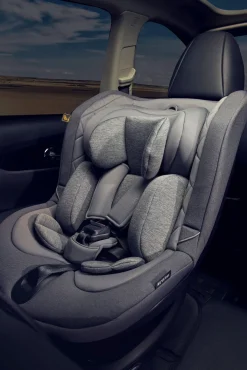 Beemoo Reverse i-Size Bagudvendt Autostol, Mineral Grey