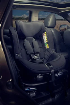 Beemoo Reverse i-Size Bagudvendt Autostol, Black Stone