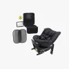 Beemoo Reverse i-Size Bagudvendt Autostol Inkl. Tilbehørspakke, Black Stone