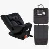 Beemoo Rotate i-Size Vendbar Autostol inkl. 3-i-1 Sædebeskytter, Anthracite
