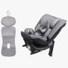 Beemoo Rotate i-Size Vendbar Autostol inkl. Ventilerende Hynde, Mineral Grey/Grey