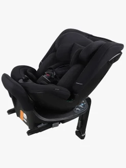 Beemoo Rotate i-Size Vendbar Autostol inkl. 3-in-1 Sædebeskyttelse, Black Stone