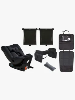 Beemoo Rotate i-Size Vendbar Autostol inkl. Tilbehør, Anthracite