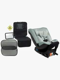 Beemoo Rotate i-Size Autostol inkl. Beemoo Tilbehørspakke til Autostol, Teal
