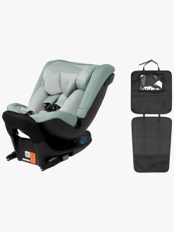 Beemoo Rotate i-Size Autostol inkl. 3-i-1 Sædebeskytter, Teal/Black