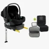 Beemoo Route i-Size Autostol Baby inkl. ISOFIX-base & Tilbehør, Black Stone