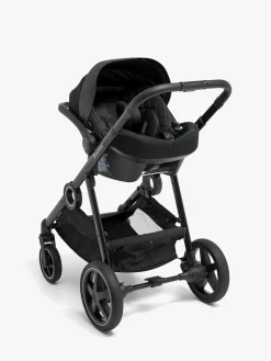 Beemoo Route i-Size Autostol Baby inkl. ISOFIX Base, Black Stone
