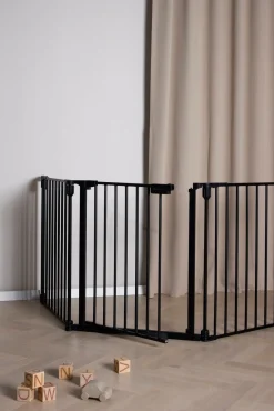 Beemoo SAFE Protect Skruegitter/rumdeler 3 Sektioner, Black