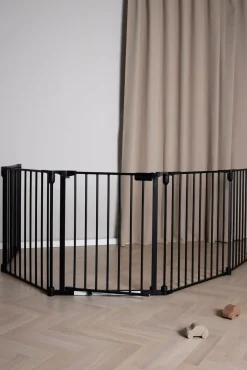 Beemoo SAFE Protect Skruegitter/rumdeler 5 Sektioner, Black