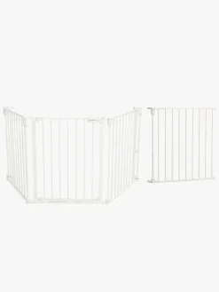 Beemoo SAFE Protect Skruegitter/rumdeler 3 Sektioner inkl. Forlængerdel 60 cm, White