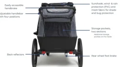 Beemoo Sporty Trail Cykelanhænger, Asphalt